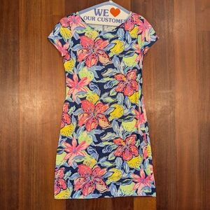 Lilly Pulitzer Vibrant Floral Mini Dress
